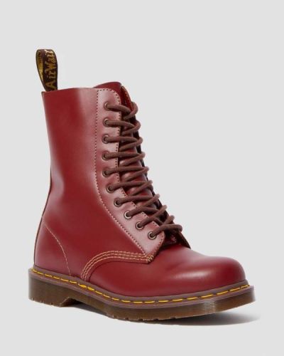Botas A Media Pierna Dr Martens 1490 Vintage Made In England Para Mujer DR9086S
